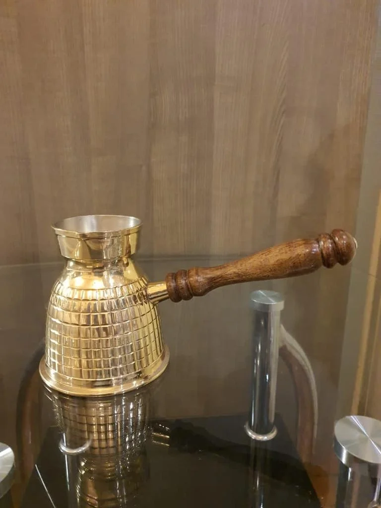 Латунная Турецкая Кофеварка ibrik cezve новая квадратная