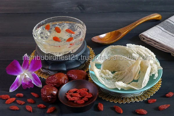 Высококачественное белое Птичье гнездо 100% чистое, птичье гнездо полезно для здоровья