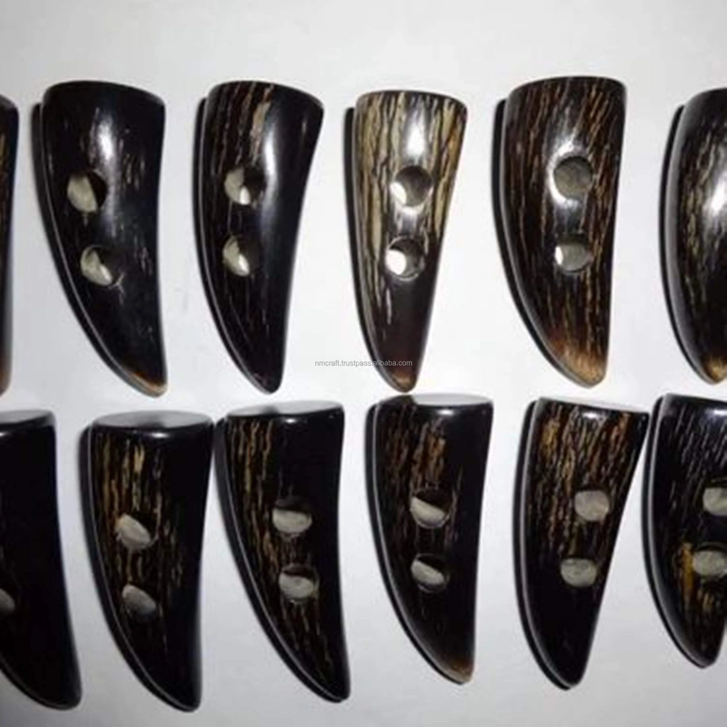 Best Horn Toggle Button Shirt Button Real Horn Buttons Set Clothes for Blazers Suits and Coats Agate by N M CRAFT