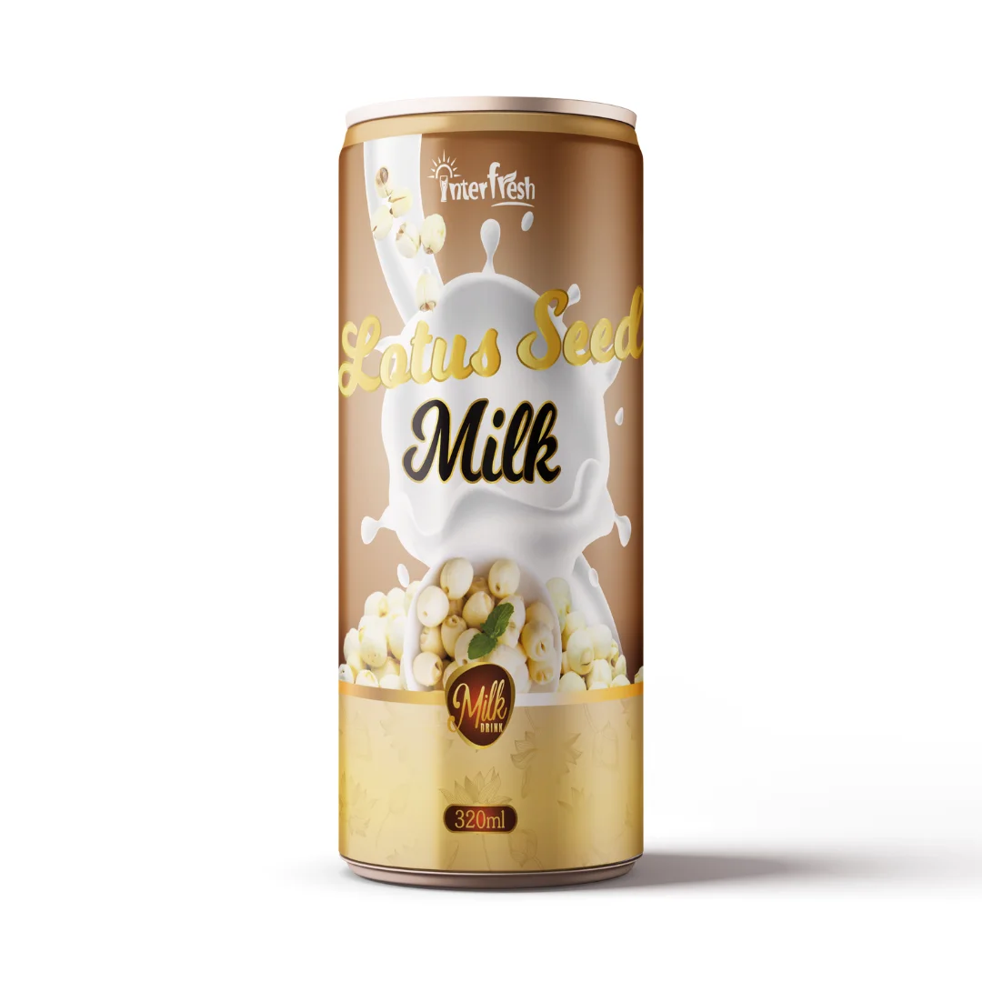 320ml Interfresh Nut Milk non diary Vietnam beverage manufacturer and OEM ODM global service good price Vietnam agricultural