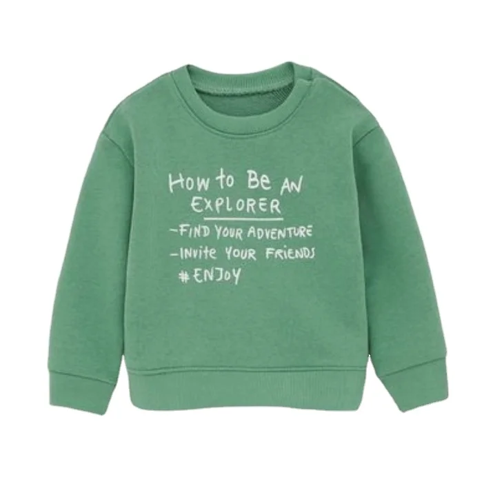 Toddler Children Clothes, Kids Clothes for Winter Casual OEM Service Solid Knitted 100% Cotton Clothing Sets PK kids apparel