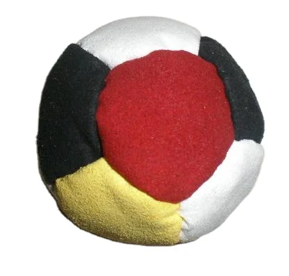 Мешок для ног Hacky Sack с логотипом на заказ 2- 182 панелей набивной логотип наполненная песком ткань экологически чистые вязаные мешки игра