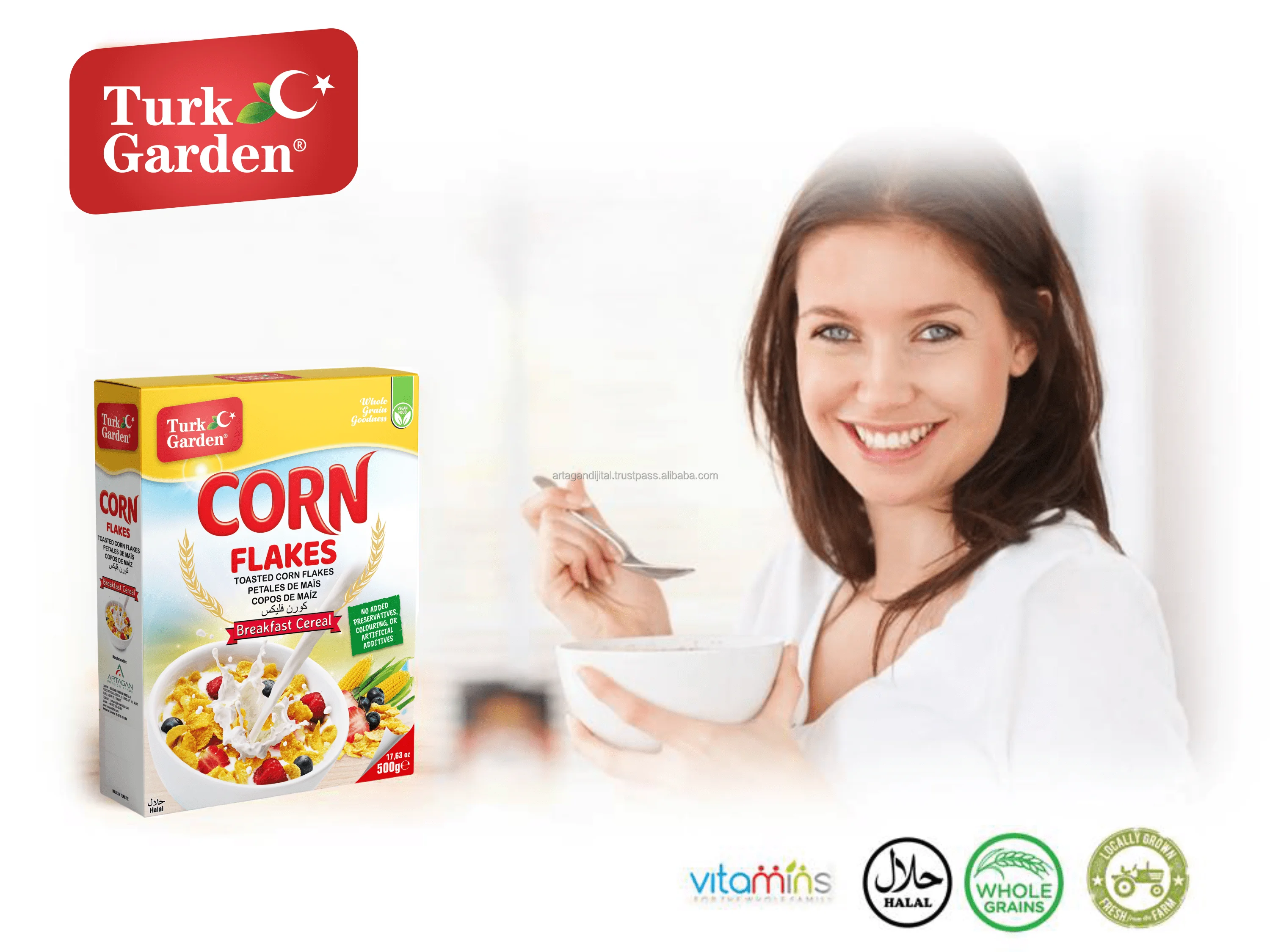 Высококачественные кукурузные хлопья, органические кукурузные хлопья, лучший вариант и полезные шарики Choco из Турции, лучший вариант и здоровые кукурузные хлопья