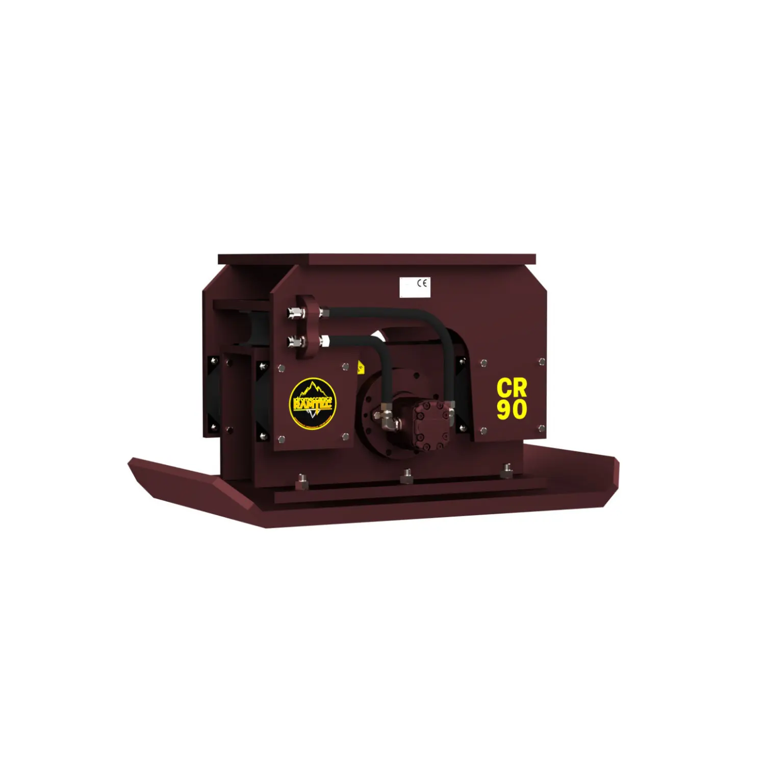 TOP Italian Work Machines Ramtec CR 90 Hydraulic Plates Compactor and Pile Driver for Excavator Compactor Machine