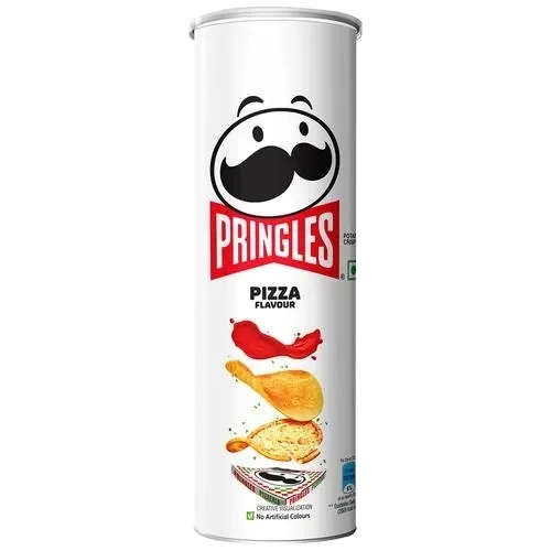 Good Quality Pringle Potato Chips - Pizza Flavour, Crunchy & Crispy for sale in bulk quantity from India