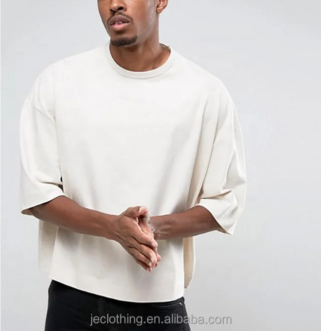 Razers new style  Clothing Men Heavy 100% Cotton Custom Colors drop shoulder Oversize T-shirt