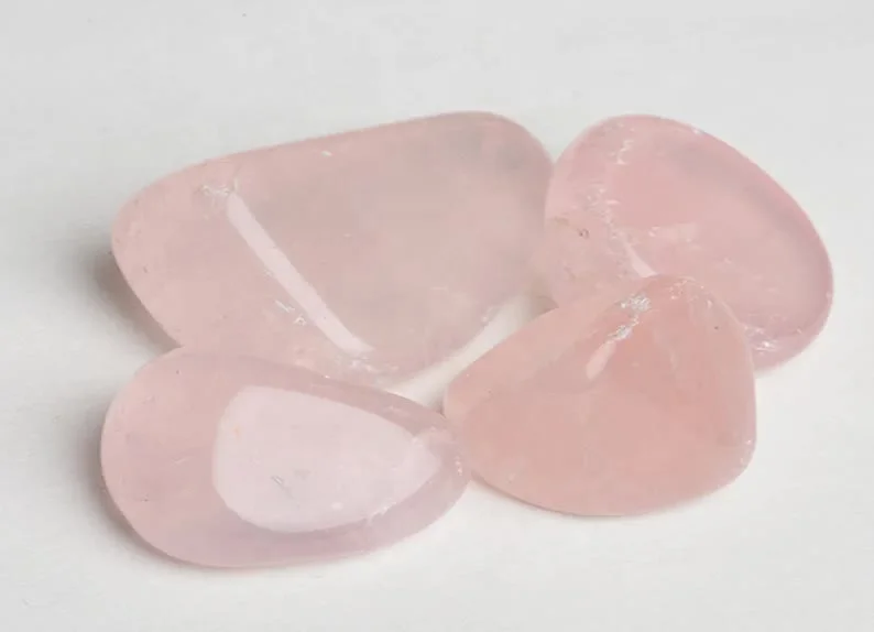 Rose Quartz Tumble Stone Large Rose Quartz Tumbled
