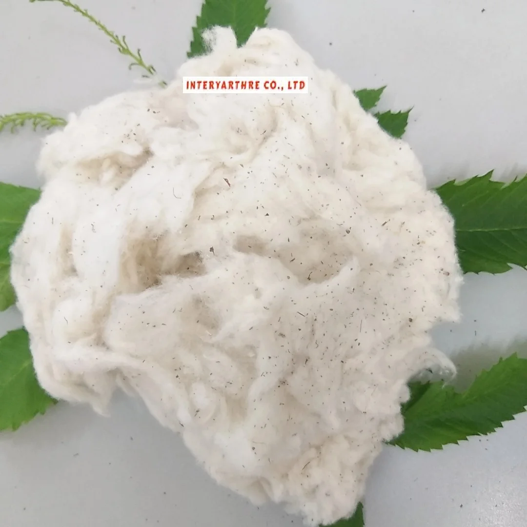100% cotton fiber waste from spinning mills card fly cotton waste lickerin waste _ Ms. Azura