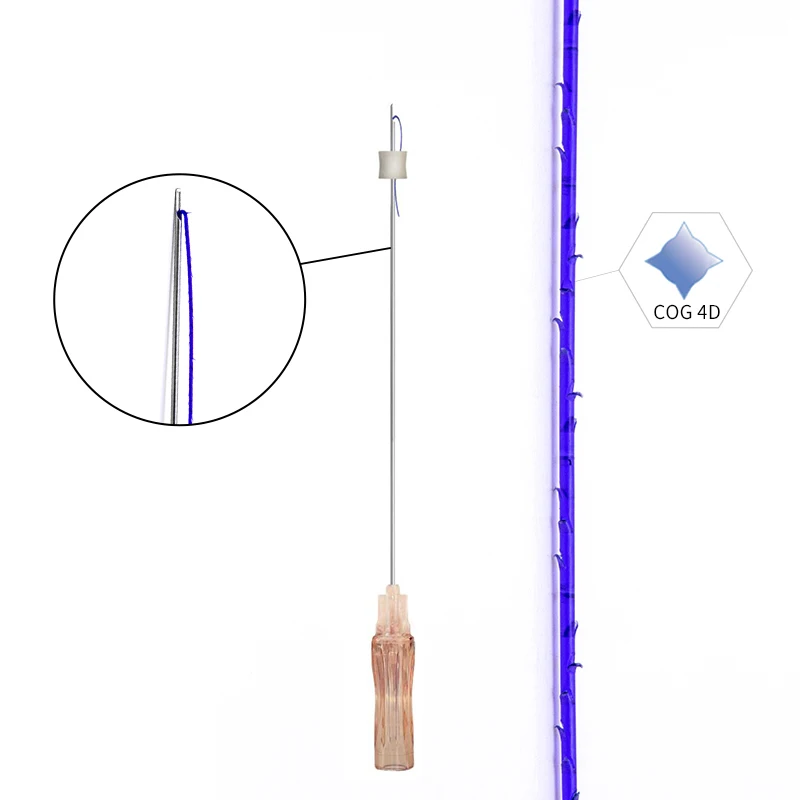 silhouette soft blunt needle cannula aptos thread lift cone pdo face lift 18g hilos de pdo thread cog