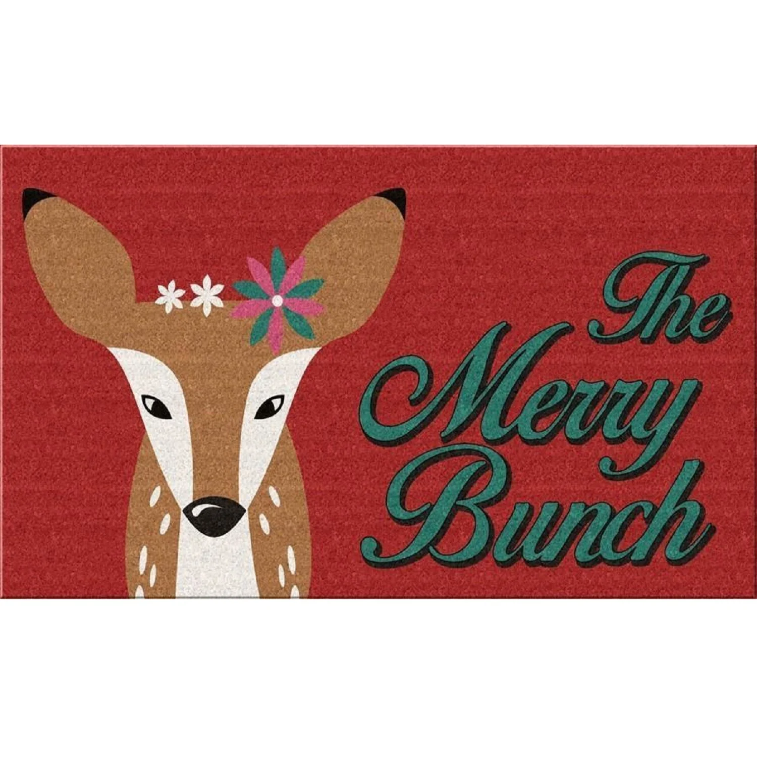 Door Mats Coir Made Highly Decorative Rugs Mats Doorstep Christmas Decorative Superfine Quality Merry Christmas Mats Durable