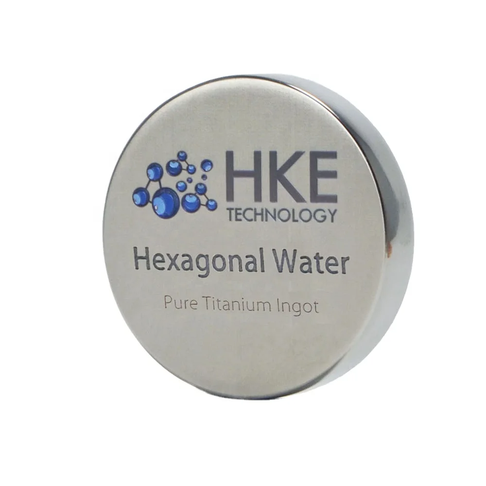 Hexagonal Hydrogen Water Generator Titanium Ingo for Household Cleaning Water