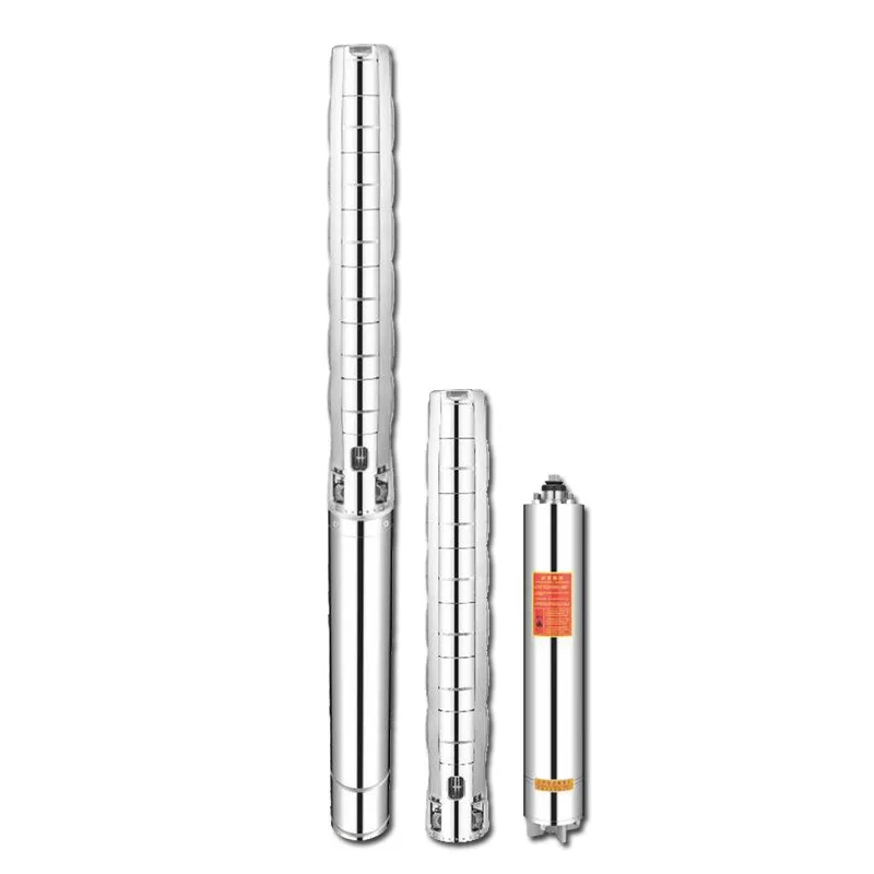 6SP12 58/6 3.0 Deep Well Submersible 75kw Magnetic Drive Pump 5Hp Self Priming Stainless Steel Cast Iron Portable Clean Water