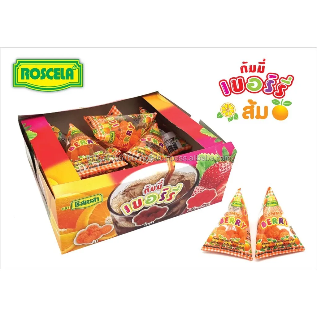Fruit Gummy Berry (Roscela) From Thailand