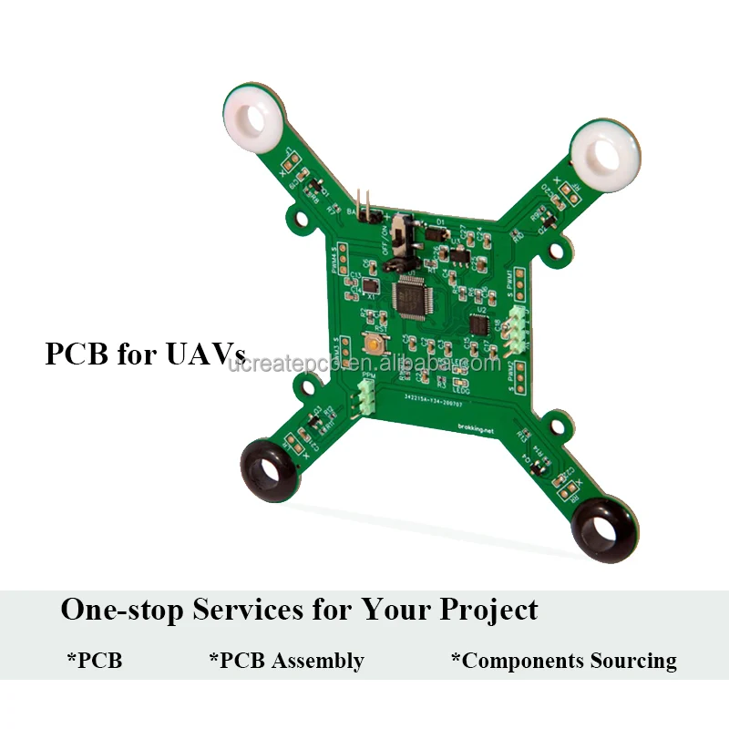 Профессиональный производитель Pcba UAV контроллер печатная плата Квадрокоптер
