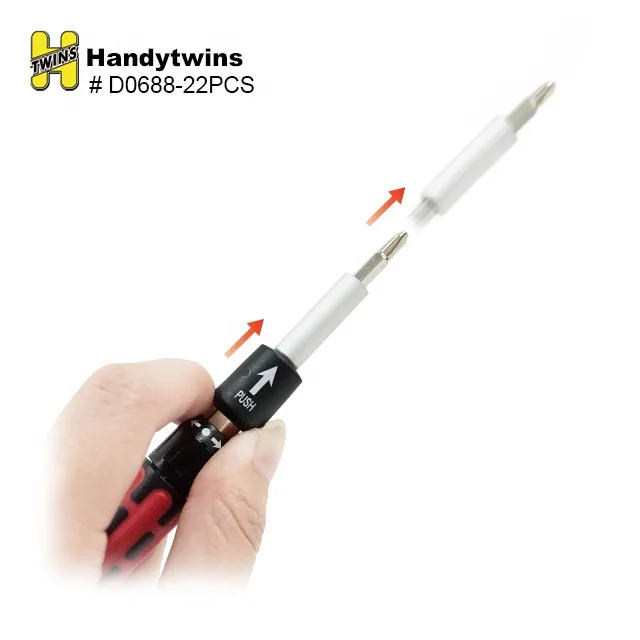 Manual Precision Screwdriver Kit With 20 Bits
