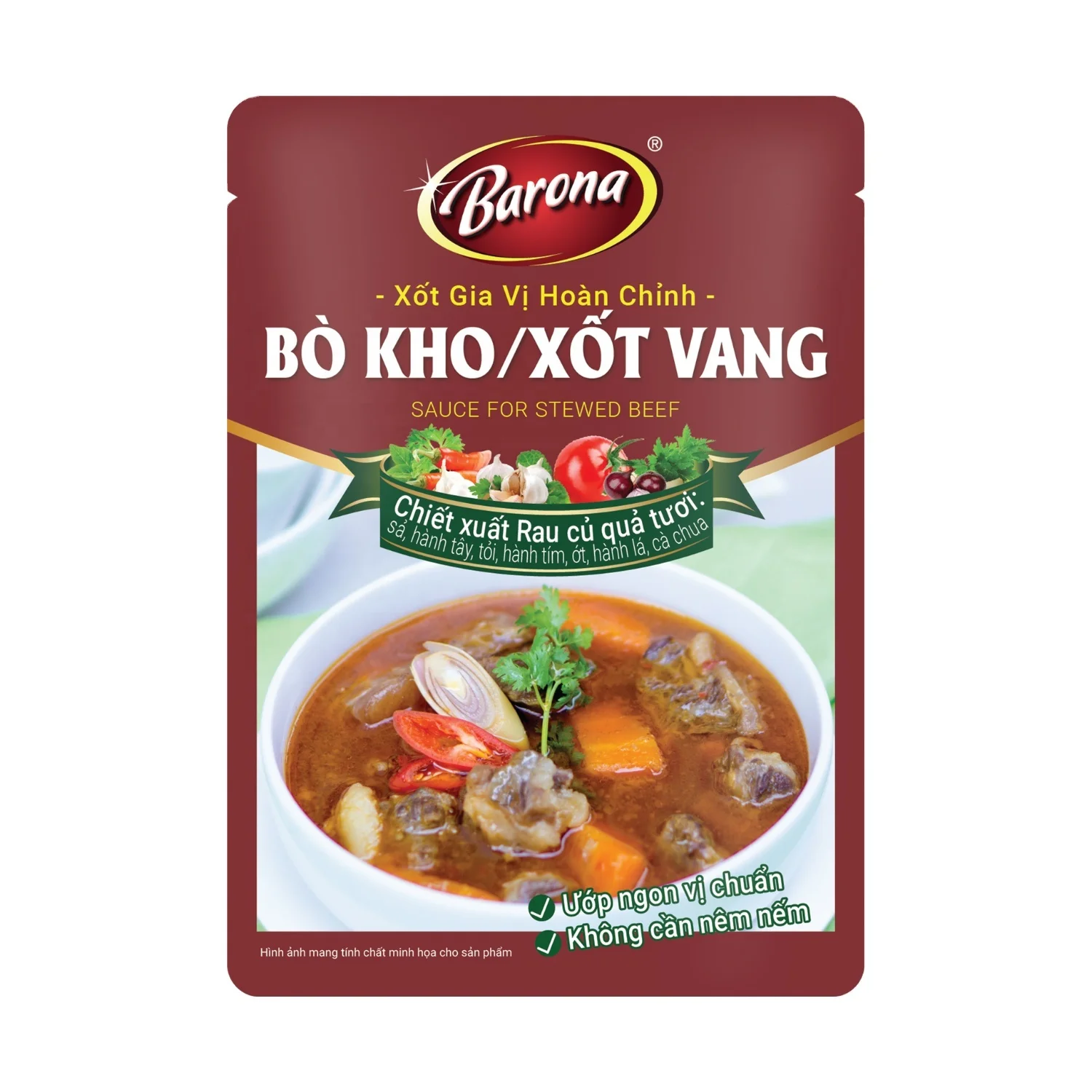 80 bags Barona sauce for stewed beef Sauce 80g wholesale high quality hot product wholesale