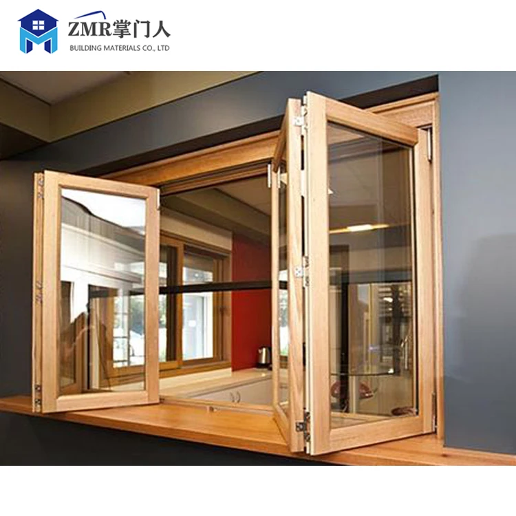 Алюминиевые закаленные стеклянные окна современные звукоизоляционные складные