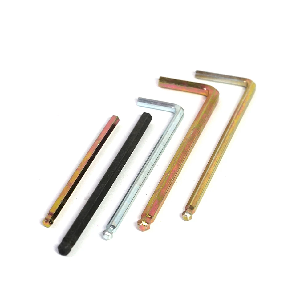 Прочная никелевая сталь L типа Allen Ключ звезда шестигранный ключ с шариковой точкой промышленный класс