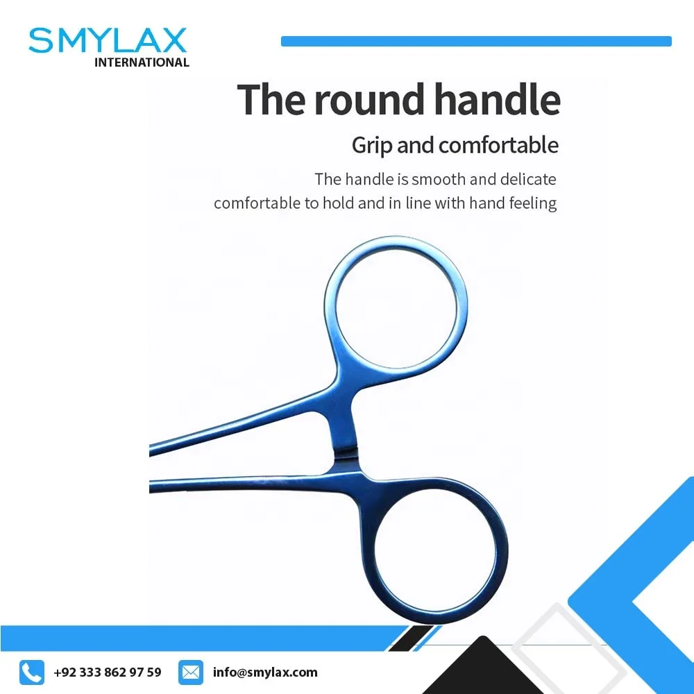 Cosmetic Medical Instruments Titanium Alloy Medical Needle Holding Forceps Fine Micro Plastic Surgery Ophthalmic Instruments