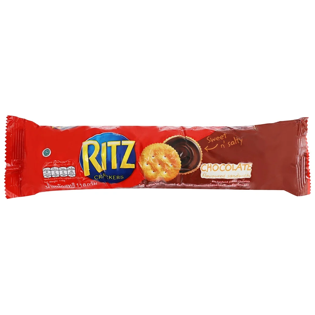 RITZ CRACKER CHOCOLATE CREAM 118G