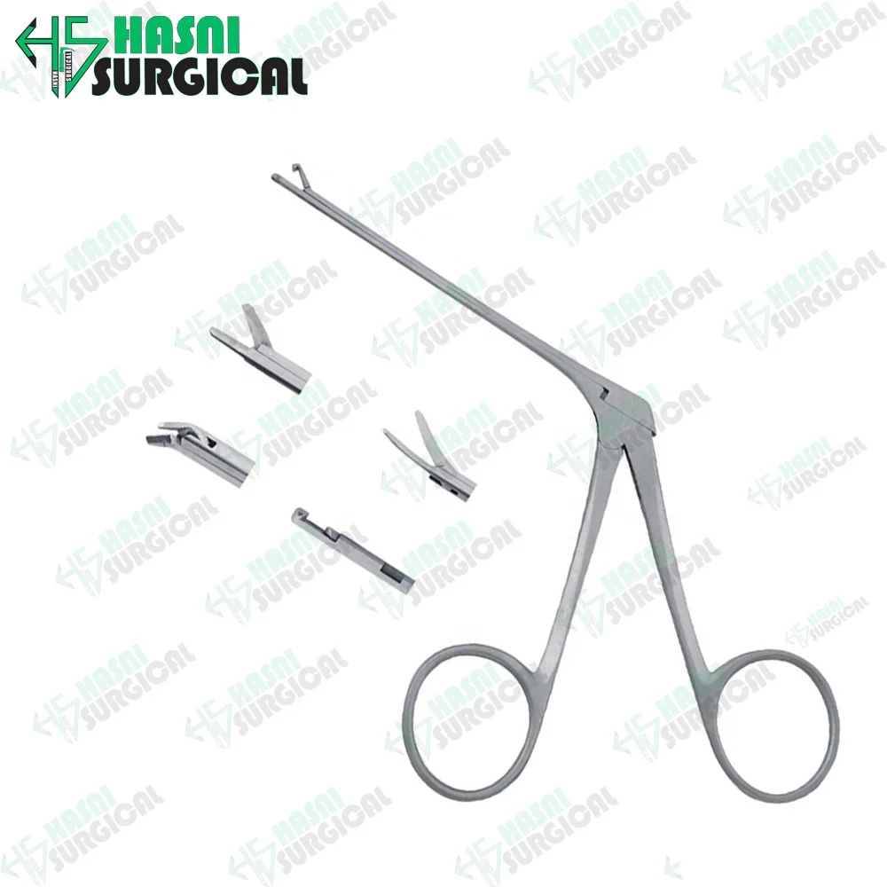 Высококачественные щипцы для отоскопии/микропинцеты среднего уха кольцевая головка от Hasni хирургические