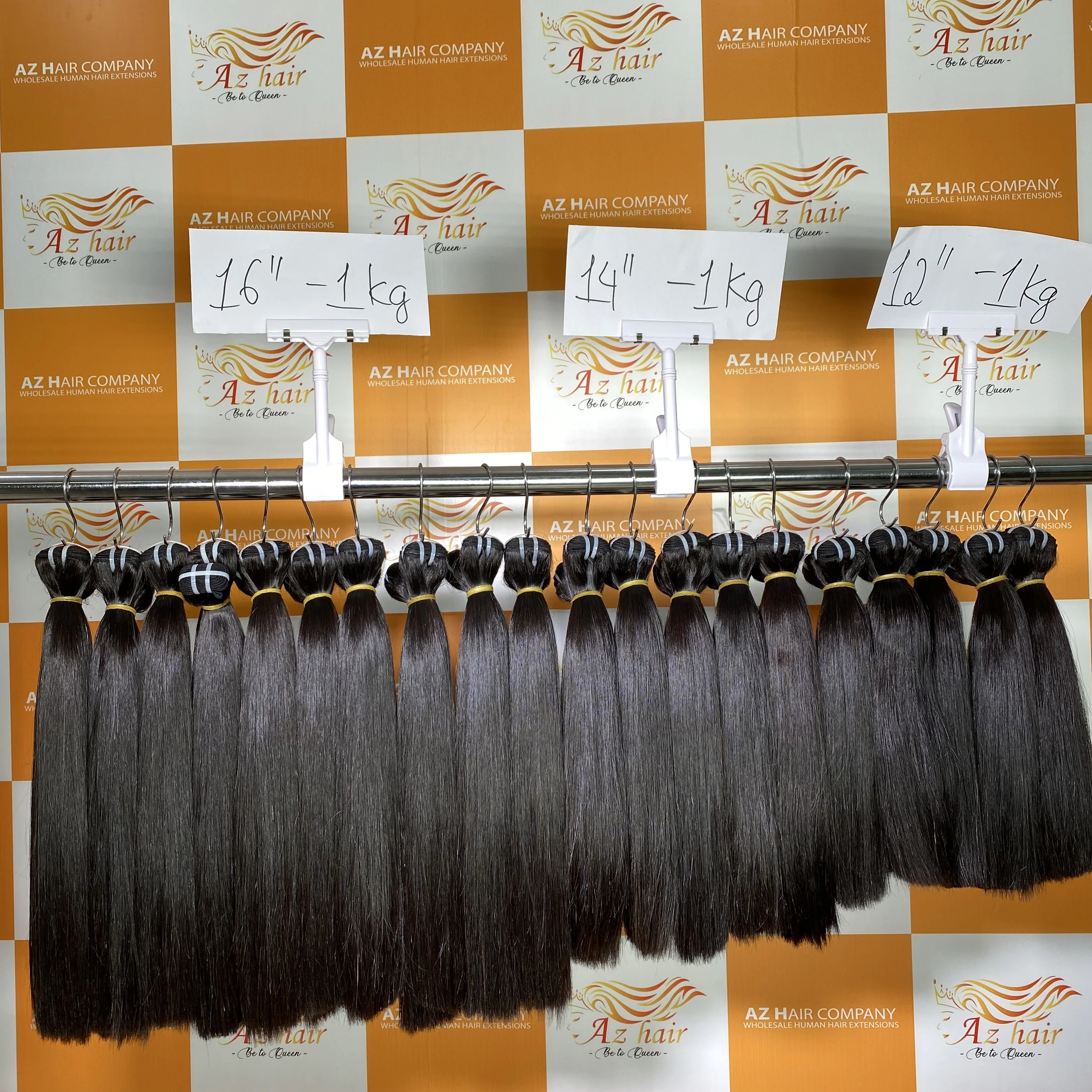 Top Hair Vietnam Bone Straight Silky Smooth Hair Raw Donor Vietnamese Human Hair To Make Wig Wholesale Price