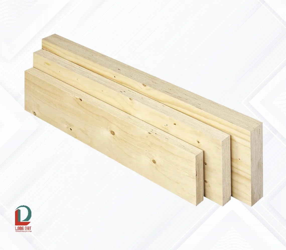 VietNam LVL plywood LVL timber manufacturer for Pallet/Construction/Furniture with high quality
