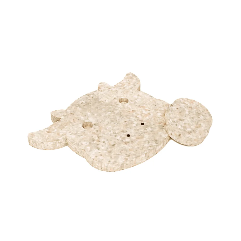 Customize Magnetic Refrigerator Clips Holder Note Paper Memo Clip Holder Kawaii Calf Shape Magnet Clip