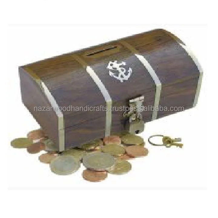 Handmade sheesham wooden baby bank with pure wooden Piggy coin money bank hand made item and cheap prize