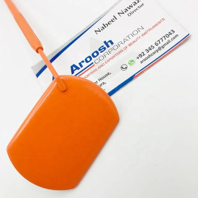 Wholesale Beauty Private Label Orange Square Mirror for Eyelash Extensions Pointed Tip for Lash Artists