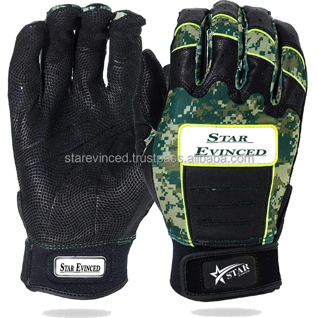 New Style Professional Lightweight Men Women Softball Batting Cheap Hand Protection Baseball Batting gloves