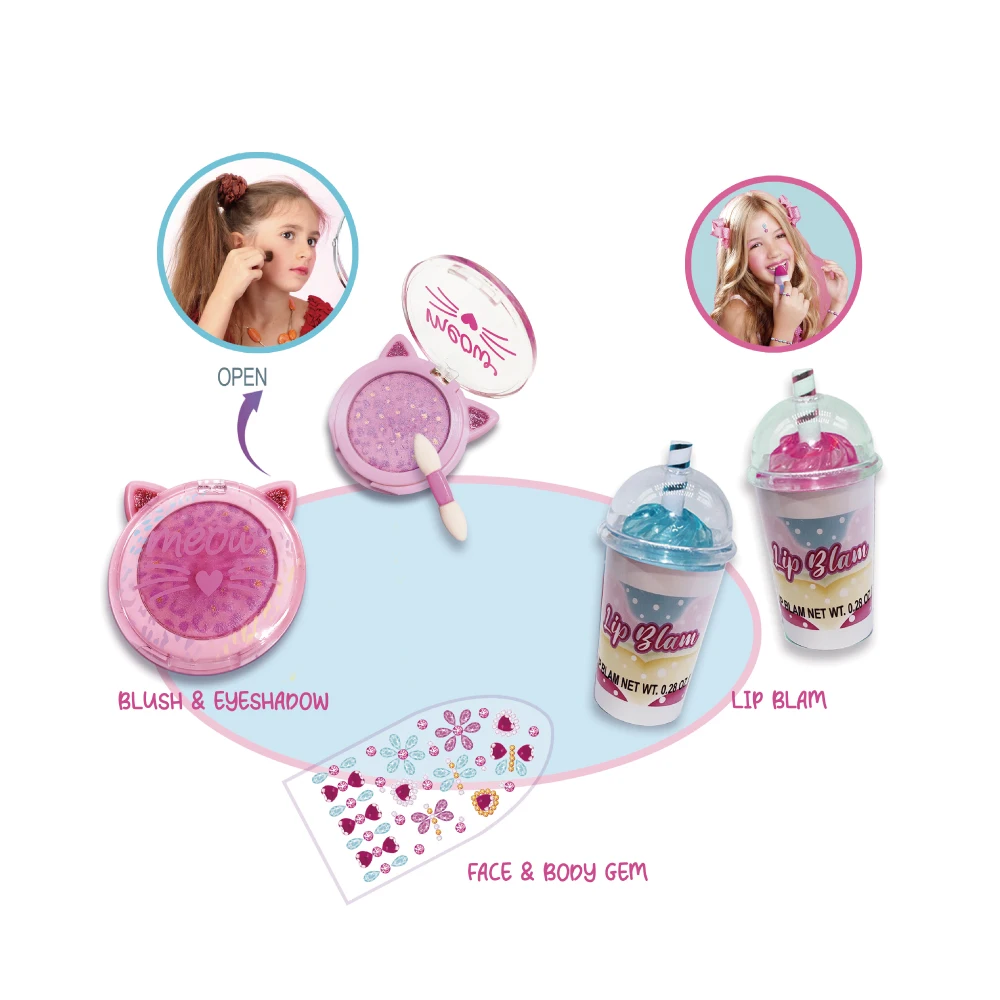 2024 Children Makeup Set Lipstick Set Eyeshadow Palette Kids toys