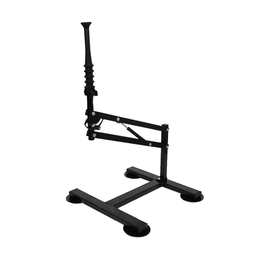Hydraulic cylinder baseball & softball Batting Tee height adjustable batting practice equipment
