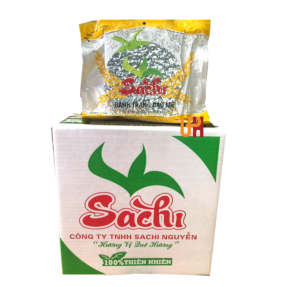 The Best Wholesales Supplier of Vietnamese Rice Paper For Spring Rolls Sachi Baked sesame rice paper cake