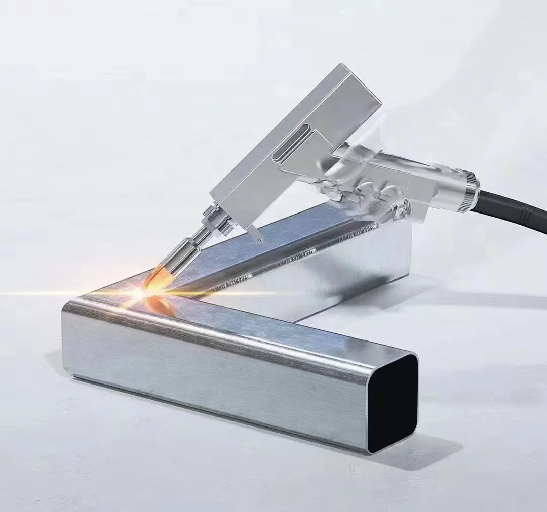 HUAXIA 2024 new product laser welding machine 3 in 1 cutting welding rust removal hand held welding gun laser generator