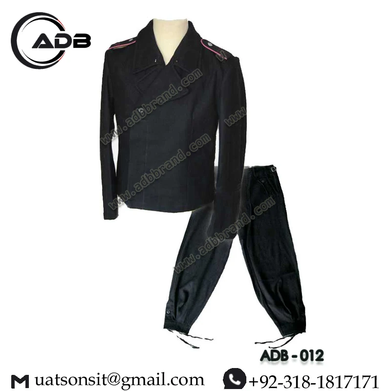 WW2 GERMAN UNIFORM SS PANZER UNIFORM TROUSER