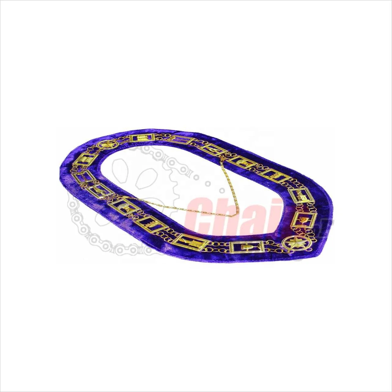 Высококачественный ошейник-цепочка freemason латунный и цинковый сплав Золотой/Серебряный в соответствии с требованиями заказчика