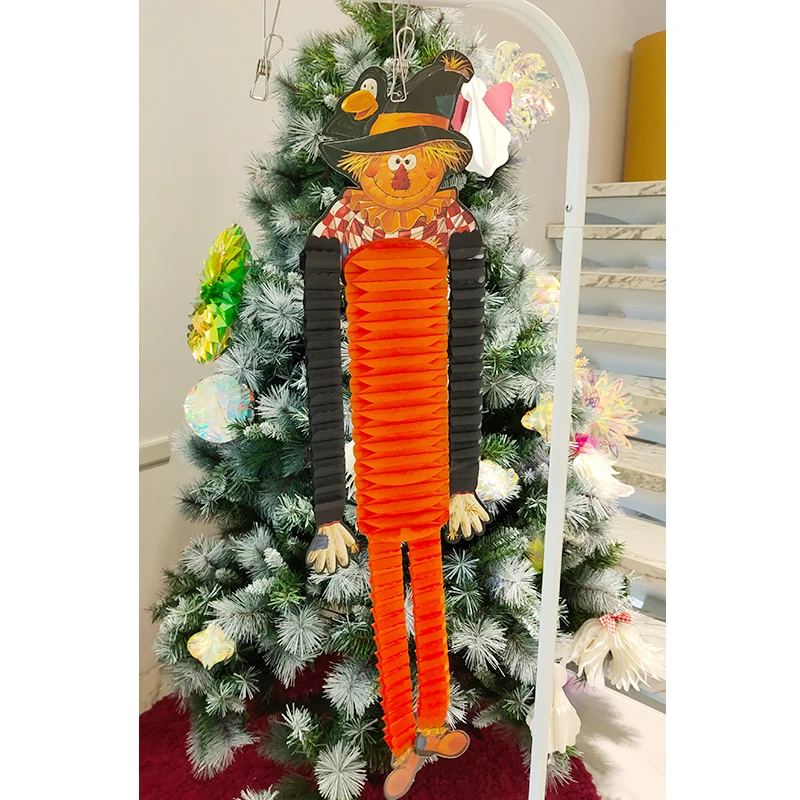 Halloween prop paper scarecrow CE-6671