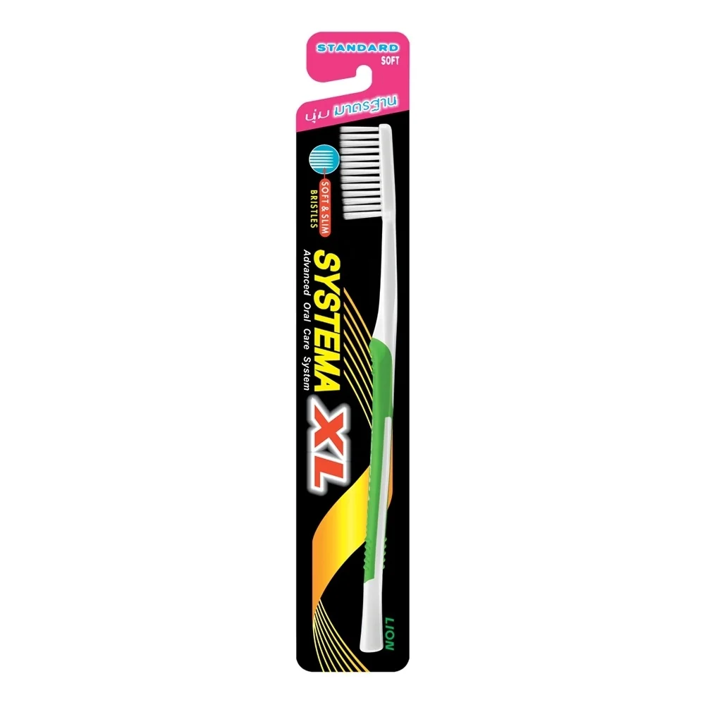 SYSTEMA Toothbrush Soft & Slim Bristle