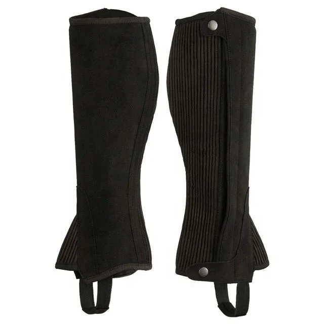
Classic Mini Chap Cusotm Color Soft XS-2XL Horse Riding Half Chaps 