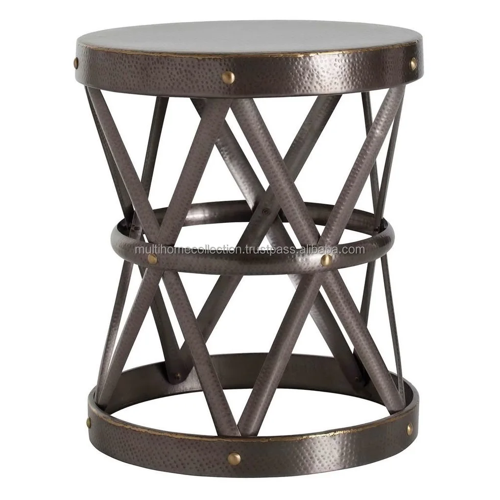 Round Shape Copper Chafing Dish Classical Foldable Chaffing Food Serving Dishes New Design 2023 Indian Handicraft Hot Sell