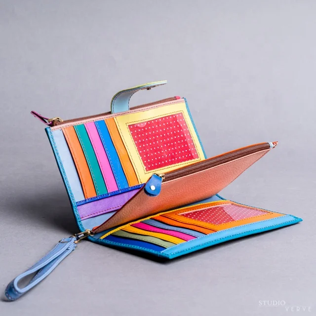 100% Genuine Goat Leather Handmade Handcrafted Fashionable Pocket Bag Handbag For Women Girls Ladies Regular Use Light Weight