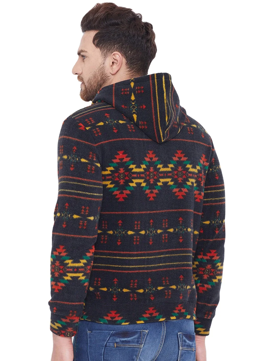 Mens All over Printed Hoodie Full Sleeve Fleece Hoodie Kangaroo Pocket Customization Printed embroidered Hoodies Manufacturer