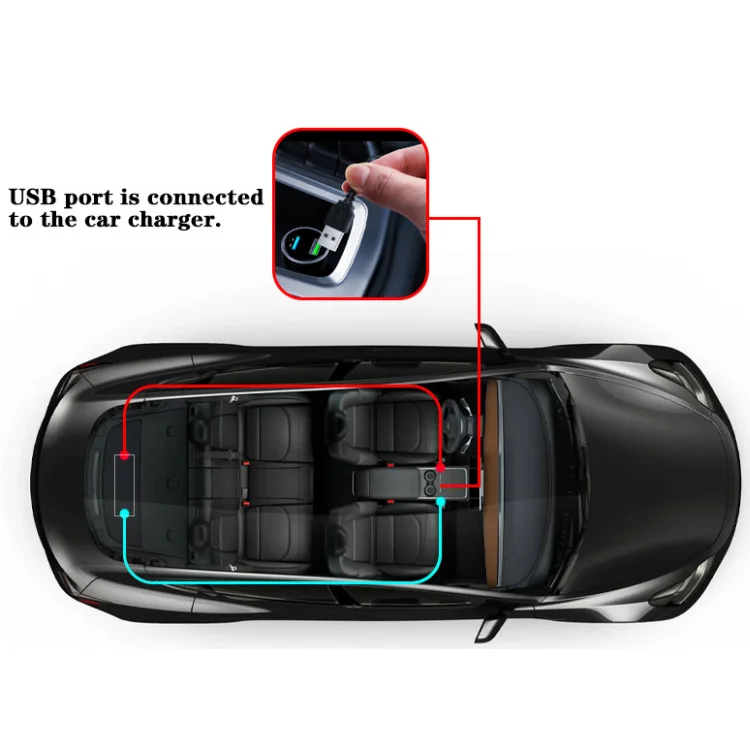 Digital picture car led flexible programmable sticker