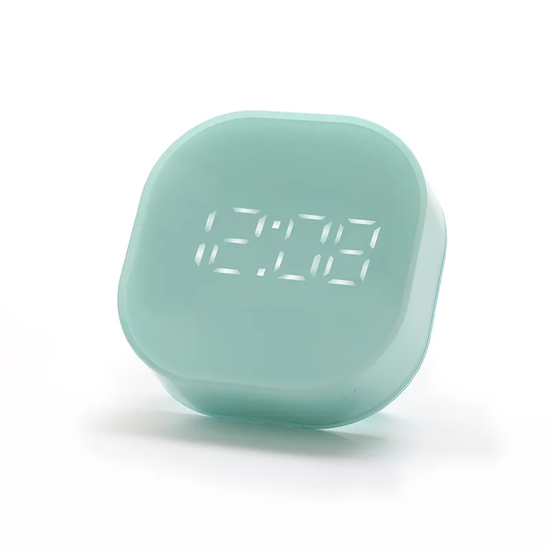 T534 China Manufacturer Box Cute Timer Led Alarm Kids Desk Small Mini Desktop With Usb Digital Day Clock