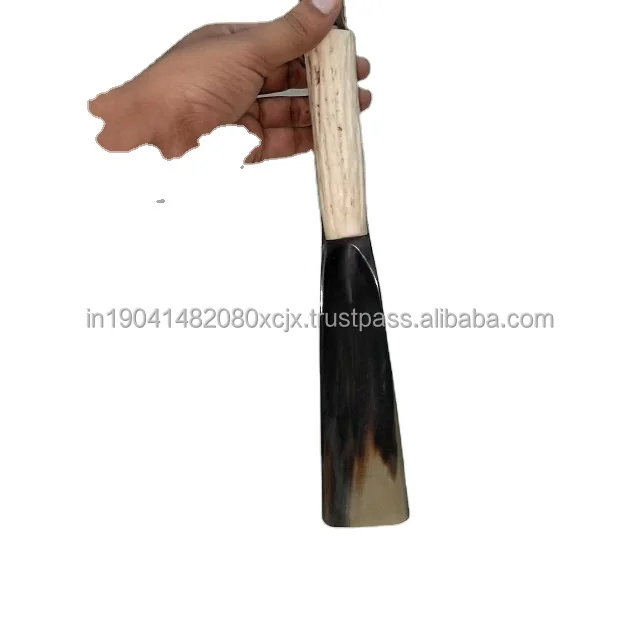 100% органический Рог-натуральный обувной Рог от элегантности рог для питья агат (Индия)