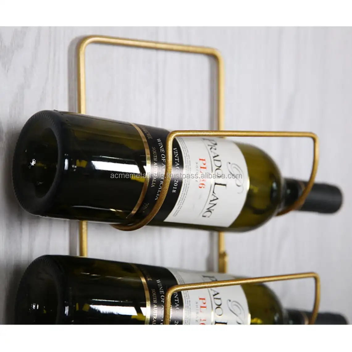  Настенный держатель для вина 5 бутылок органайзер хранения винтажный стиль бармена декор столовой столешница бутылки индивидуальный дизайн