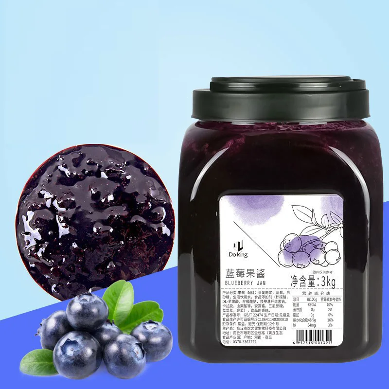 Dokking оптовая продажа премиальное вкусное фруктовое варенье пюре 3 кг из манго для пузырчатого чая фруктового соуса