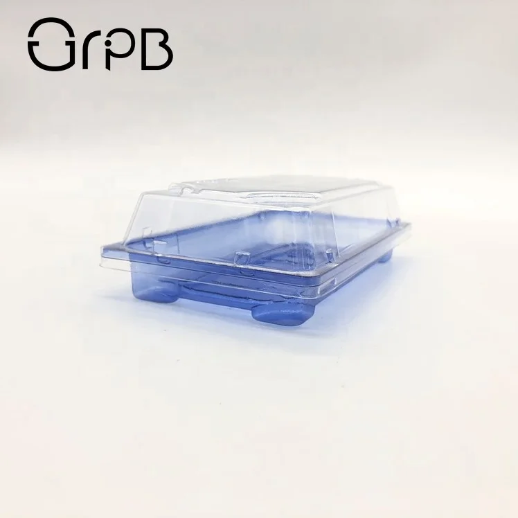 Sushi plate dishes take away food box packaging plastic