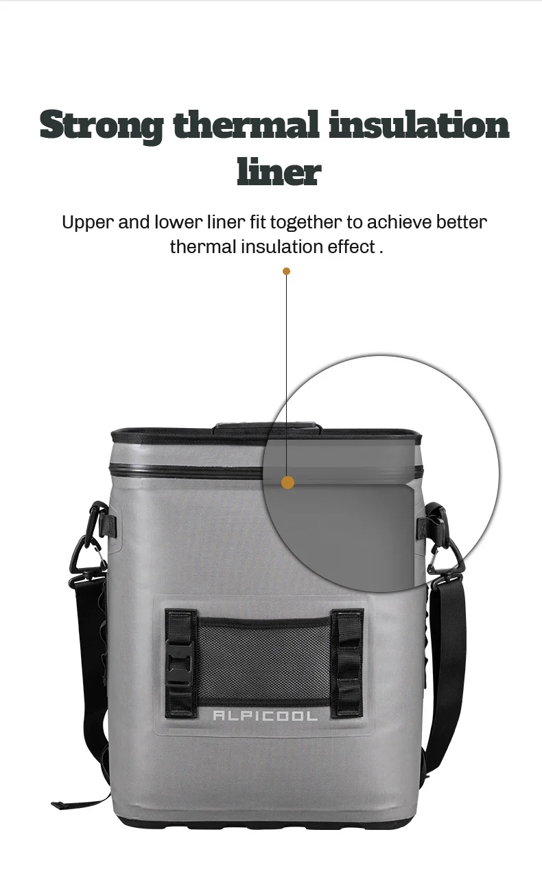 SC21 BP portable Patio Furniture Table Cooler bag Hot Tub Side Table Modern Cool Bar Outdoor Custom Print Party